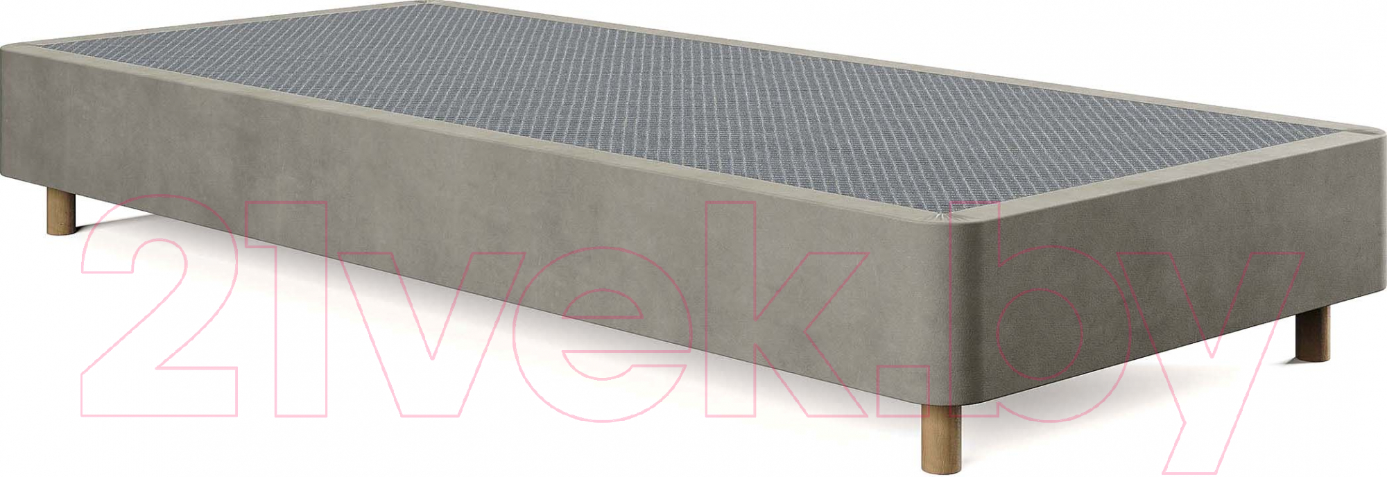 Каркас кровати Сонум Tatami 90x200 (замша бежевый) - фото