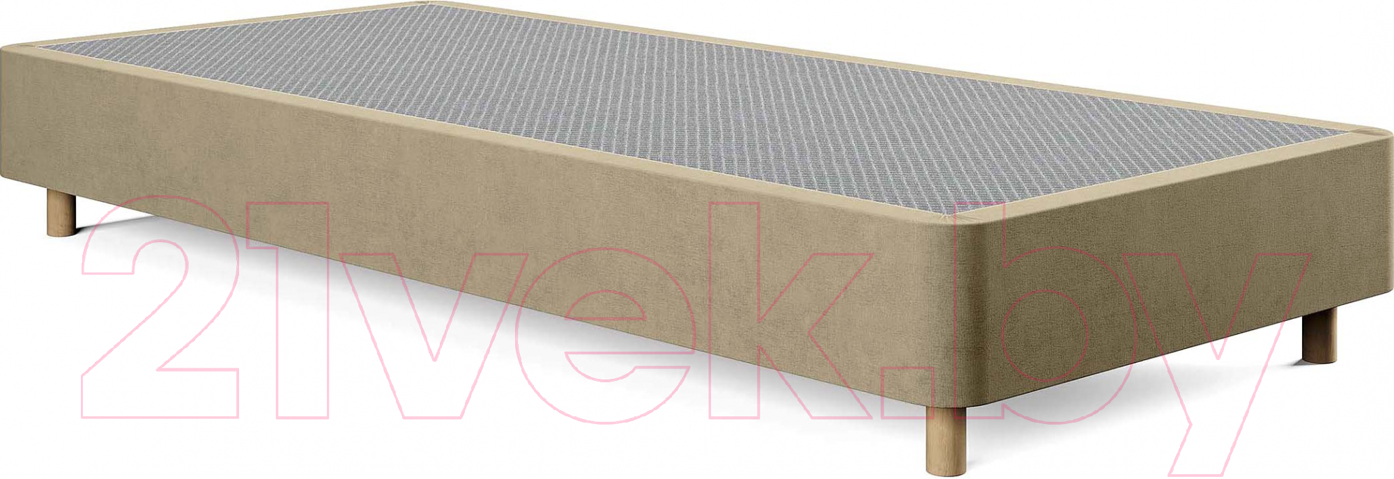 Каркас кровати Сонум Tatami 90x200 (микровелюр оливковый) - фото