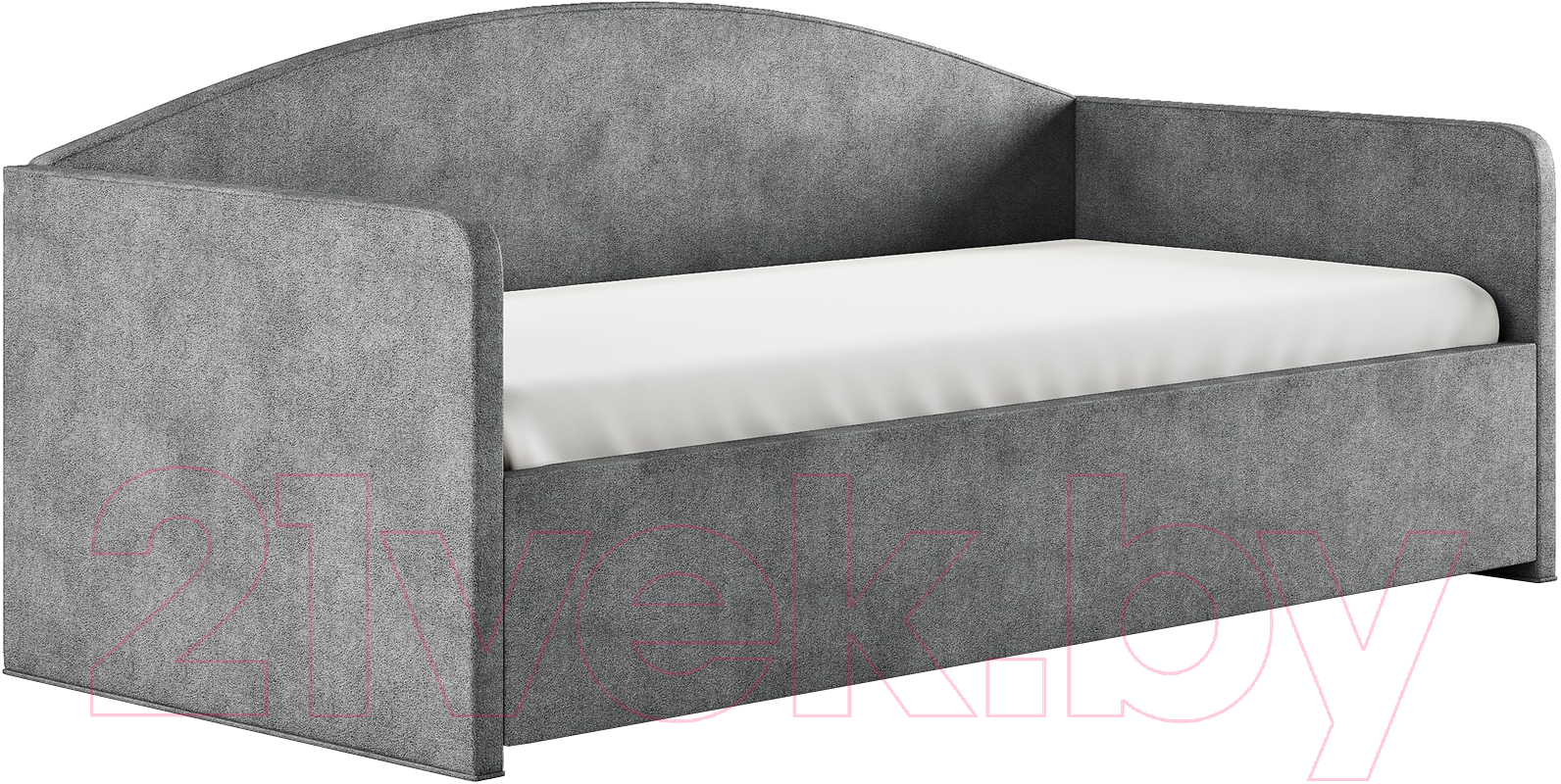 Каркас кровати Сонум Uno 90x200 (фултон серый) - фото