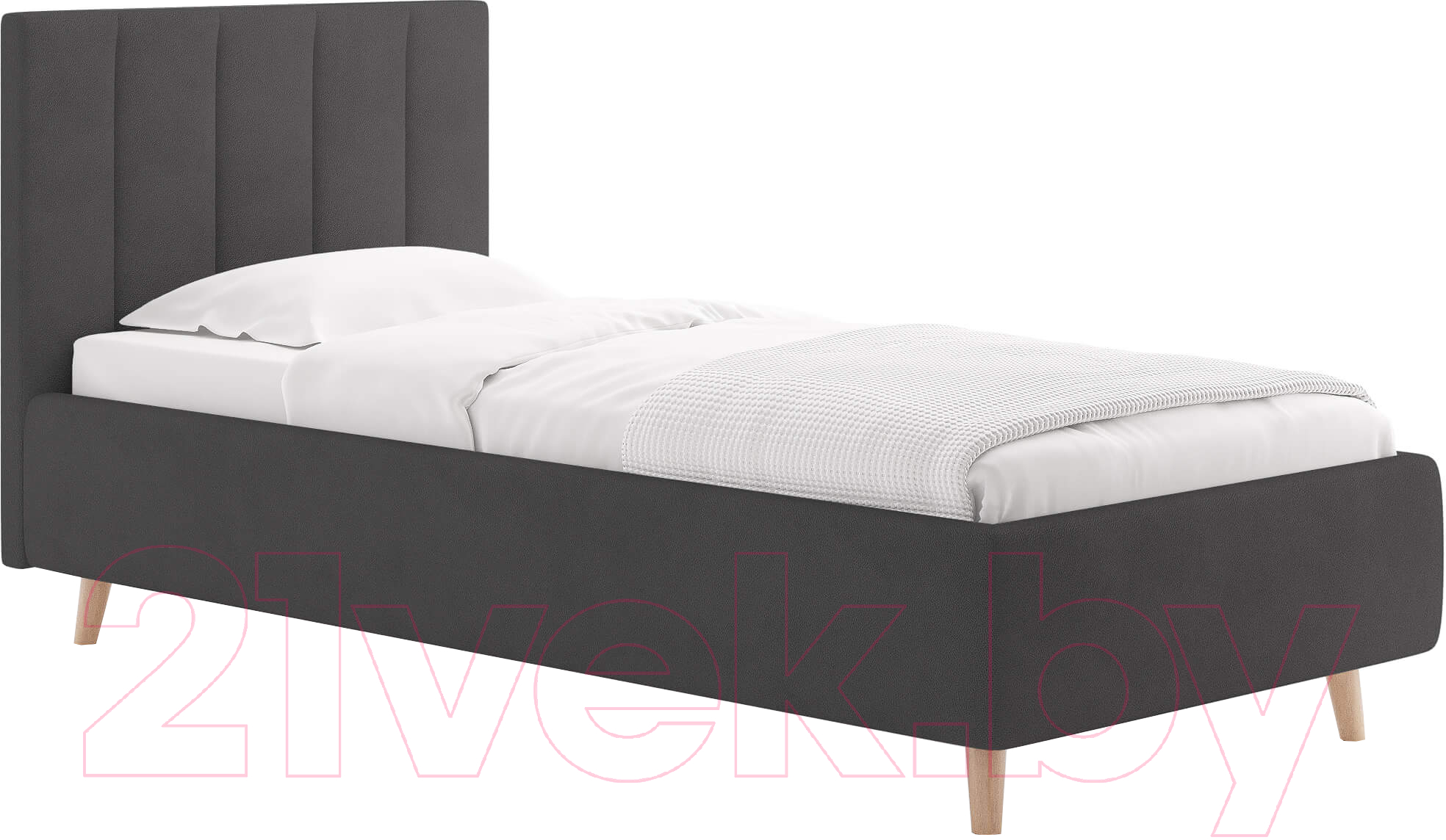 Каркас кровати Сонум Alma 90x200 (монтего графит) - фото