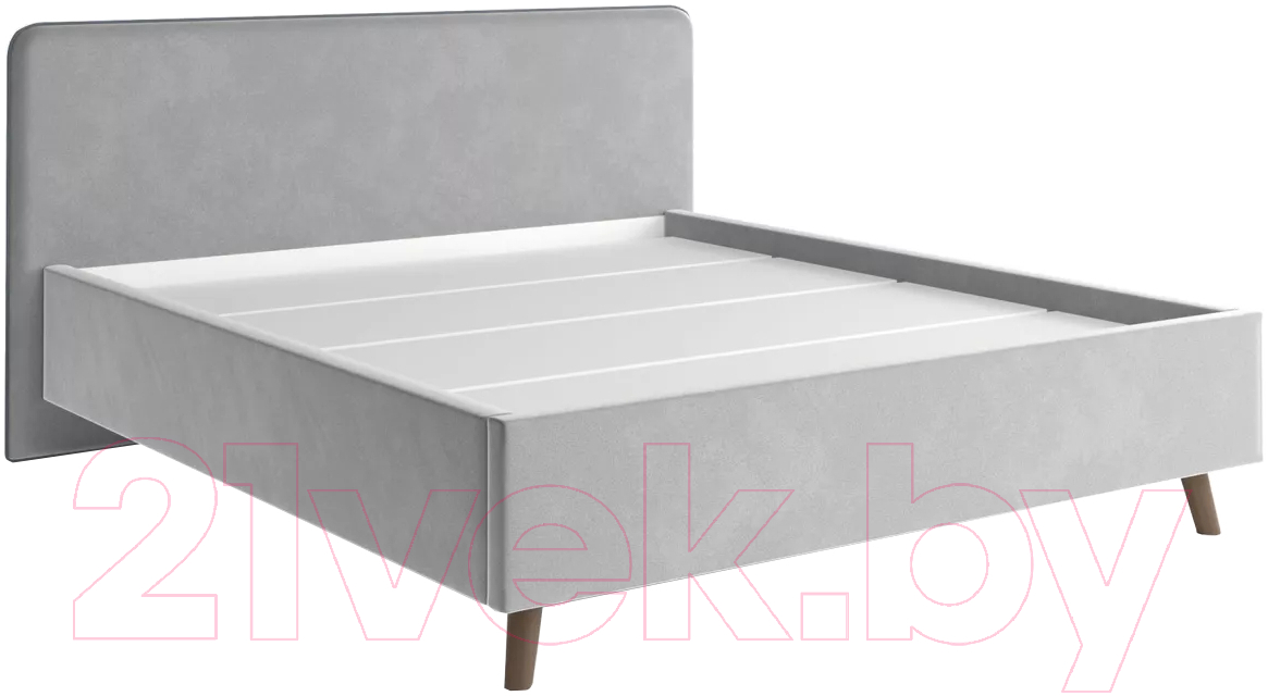 Каркас кровати Stolline Ванесса 23 180x200 (светло-серый) - фото