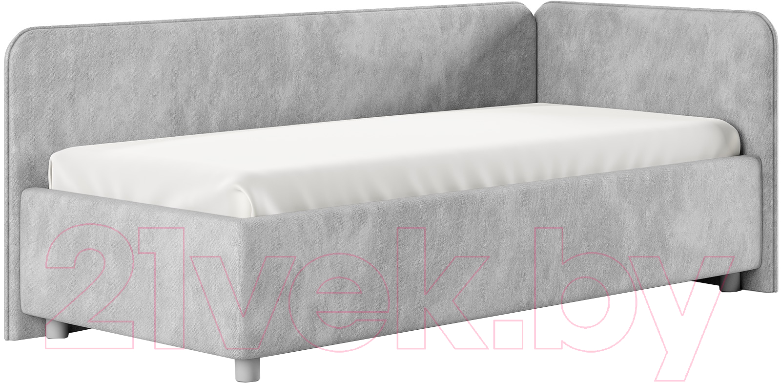 Каркас кровати Сонум Capri R 90x200 (лофти серый) - фото