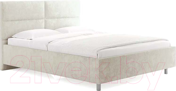 Каркас кровати Сонум Omega 200x200 (бентли кремовый) - фото