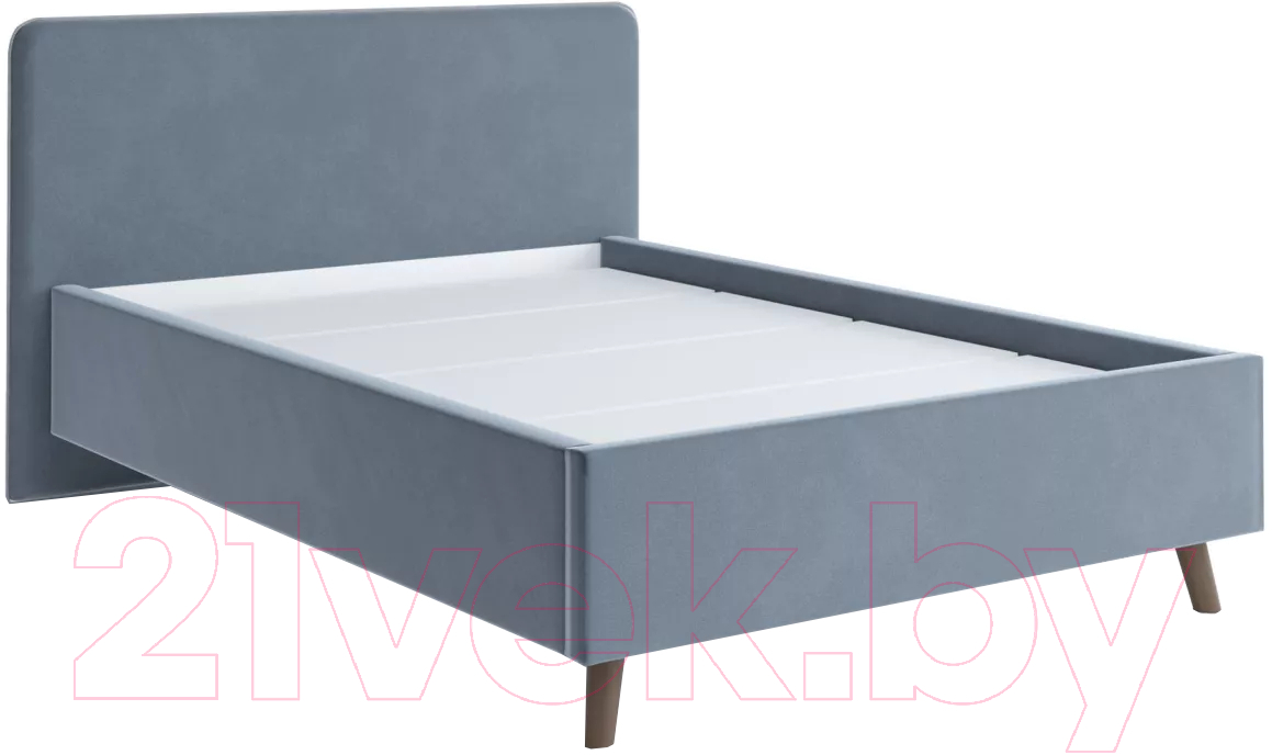 Каркас кровати Stolline Ванесса 14 140x200 (темно-серый) - фото