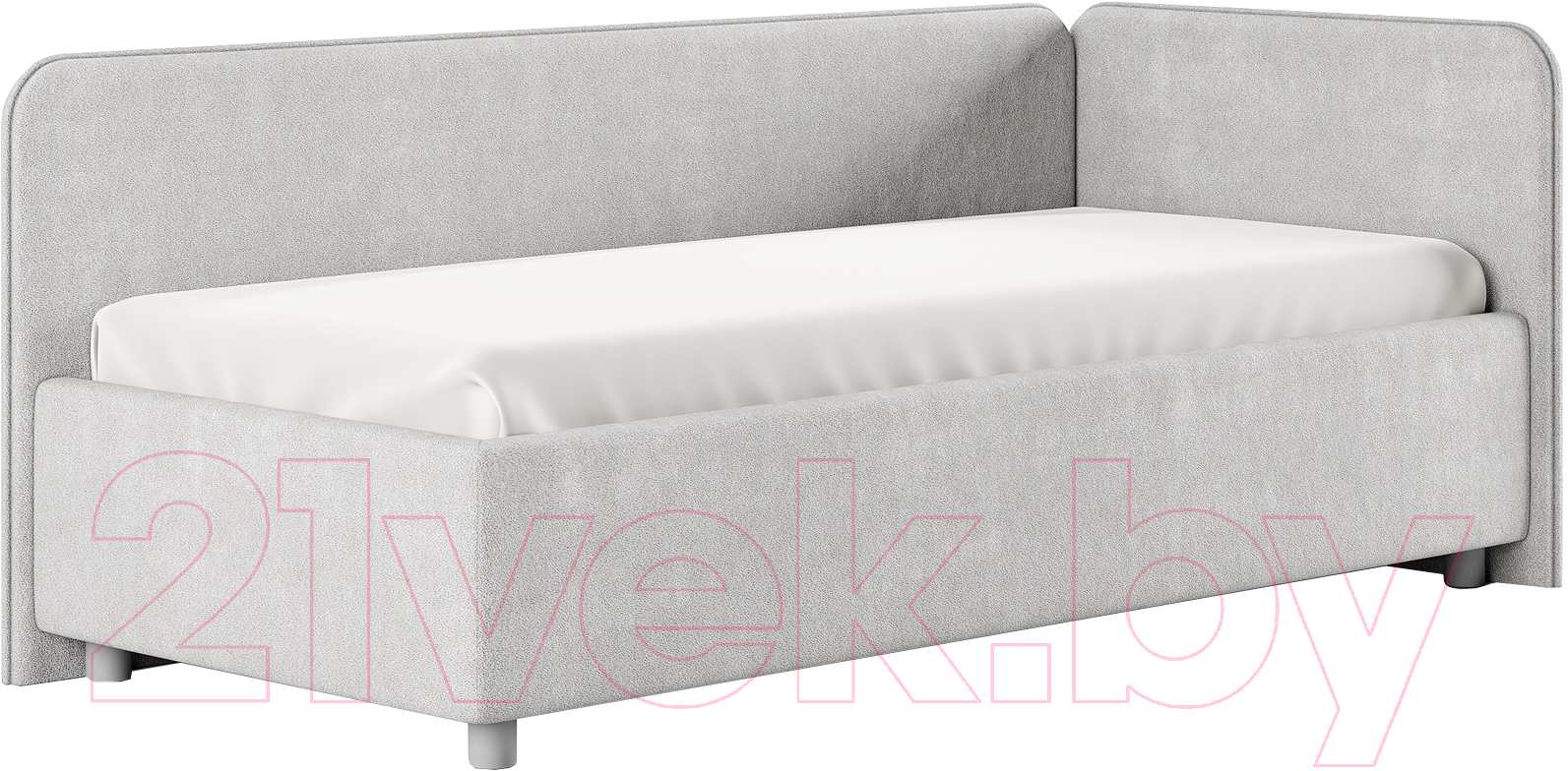 Каркас кровати Сонум Capri R 90x200 (монтего серый) - фото