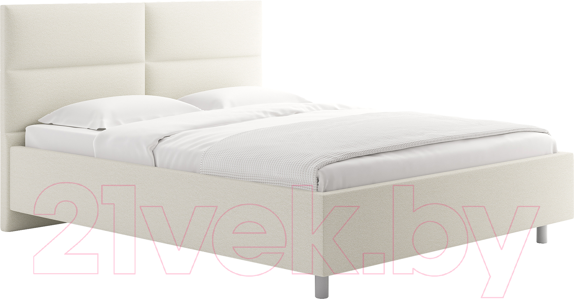Каркас кровати Сонум Omega 160x200 (тедди кремовый) - фото