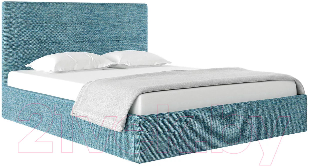 Каркас кровати НК Мебель Соната 180x200 / 72306342 (рогожка мята) - фото