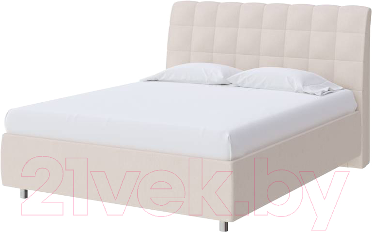 Каркас кровати Proson Volumo Тетра 160x200 (молочный) - фото