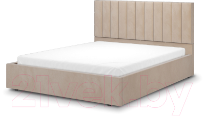 Двуспальная кровать Аквилон Рица 16 М (веллюкс мокко)