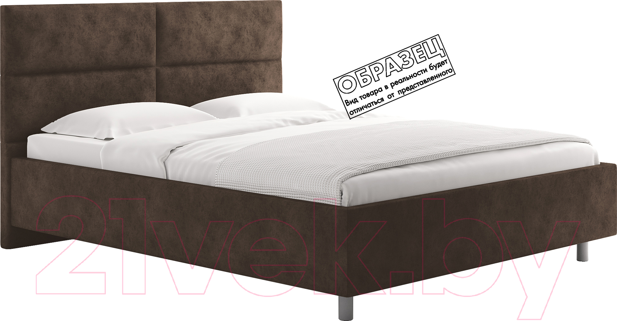 Каркас кровати Сонум Omega 90x200 (энигма шоколад) - фото