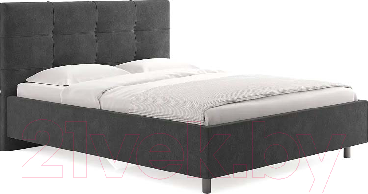 Каркас кровати Сонум Caprice 200x200 (фултон графит) - фото