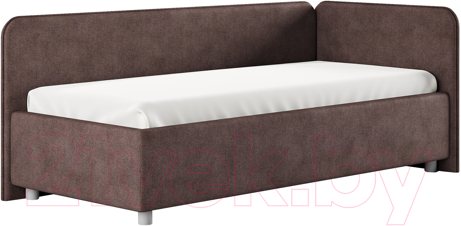Каркас кровати Сонум Capri R 90x200 (фултон кофе) - фото